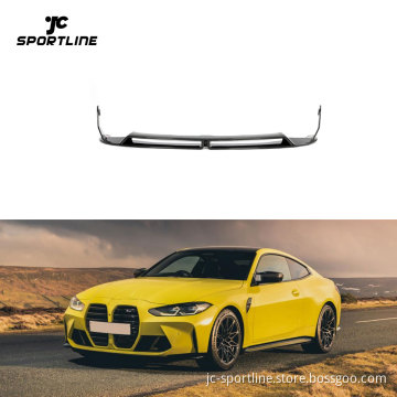 Carbon Fiber Front Bumper Lip for BMW 4 Series G80 M3 G82 M4 Coupe 2-Door 2021-2022